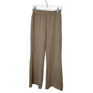 Planet by lauren G Tan  High RIse Wide Leg Pants Size